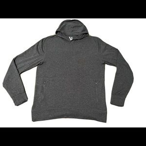 Vuori Mens Ponto Performance Pullover Hoodie Charcoal Grey Mens Large RARE!!!